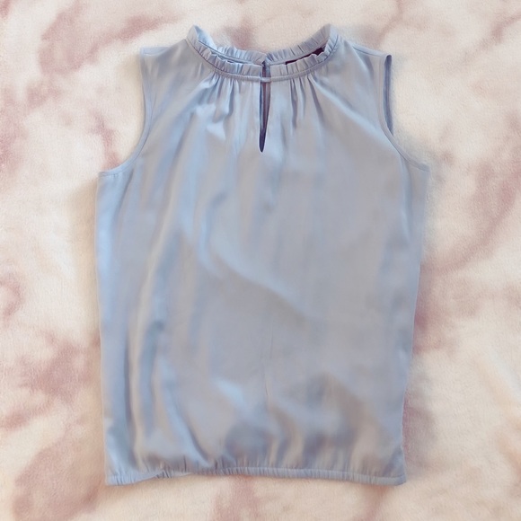 Silk Powder blue top - COMMA - Picture 3 of 3